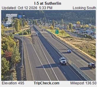 I-5 at Sutherlin