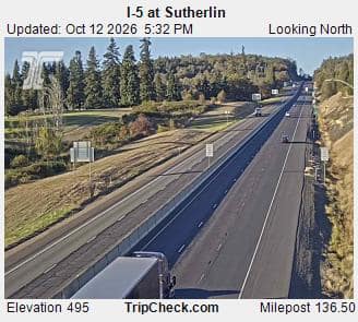 I-5 at Sutherlin