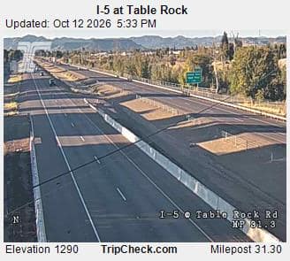 I-5 at Table Rock