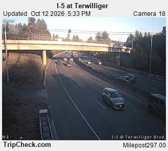 I-5 at Terwilliger