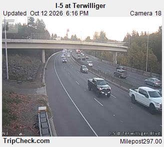 I-5 at Terwilliger
