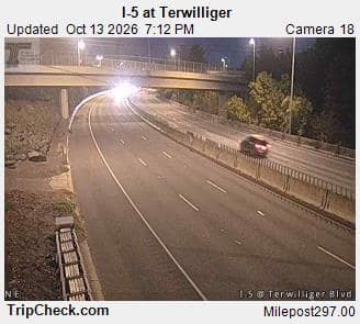 I-5 at Terwilliger