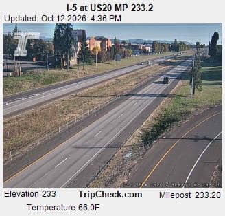 I-5 at US20 MP 233.2
