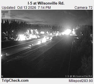 I-5 at Wilsonville Rd.