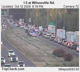 I-5 at Wilsonville Rd.