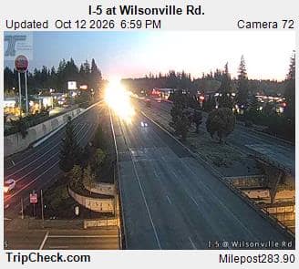 I-5 at Wilsonville Rd.