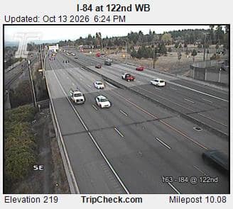 I-84 at 122nd WB
