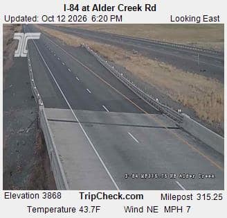 I-84 at Alder Creek Rd