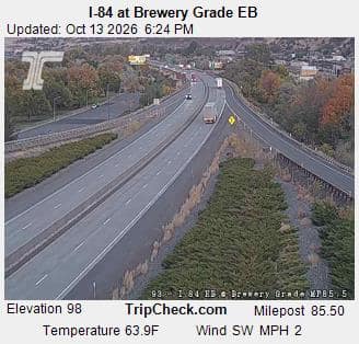 I-84 at Brewery Grade EB
