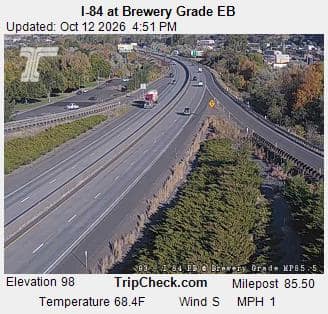 I-84 at Brewery Grade EB