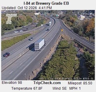 I-84 at Brewery Grade EB