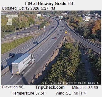 I-84 at Brewery Grade EB