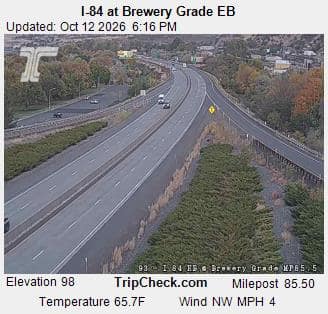 I-84 at Brewery Grade EB