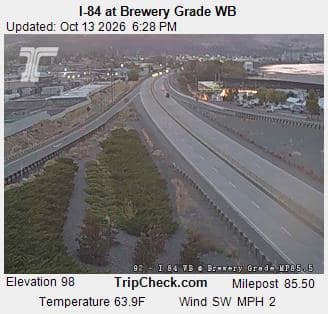 I-84 at Brewery Grade WB
