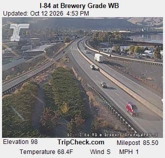 I-84 at Brewery Grade WB