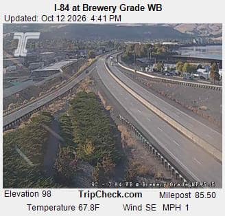 I-84 at Brewery Grade WB