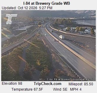 I-84 at Brewery Grade WB