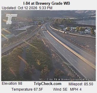 I-84 at Brewery Grade WB
