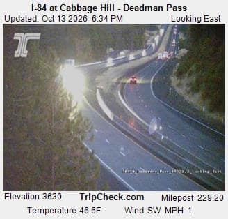 I-84 at Cabbage Hill - Deadman Pass