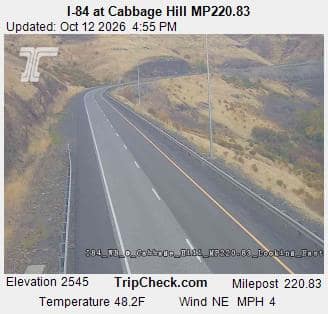 I-84 at Cabbage Hill MP220.83