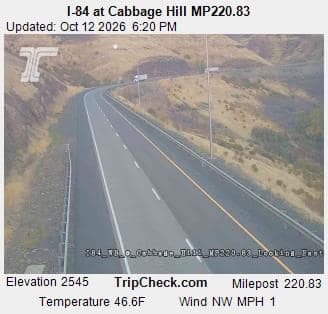 I-84 at Cabbage Hill MP220.83