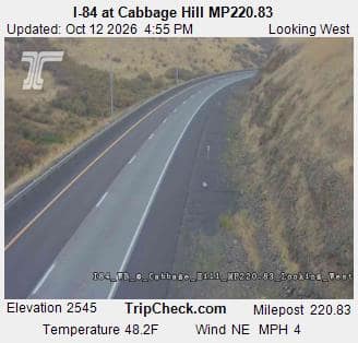 I-84 at Cabbage Hill MP220.83