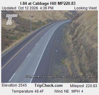 I-84 at Cabbage Hill MP220.83