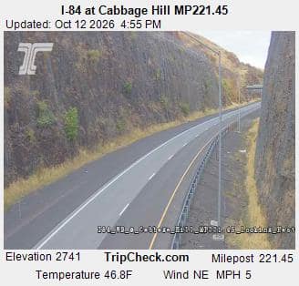 I-84 at Cabbage Hill MP221.45