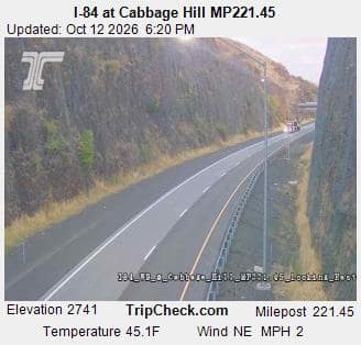 I-84 at Cabbage Hill MP221.45