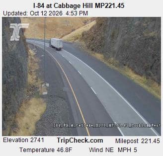 I-84 at Cabbage Hill MP221.45