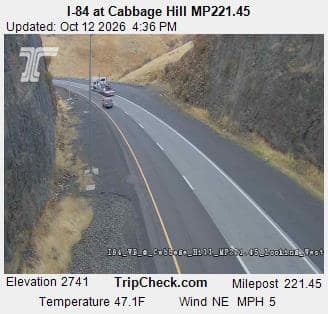 I-84 at Cabbage Hill MP221.45