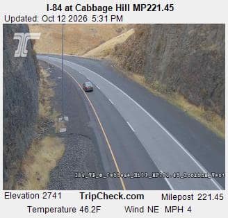 I-84 at Cabbage Hill MP221.45