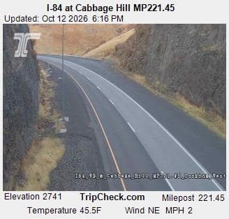 I-84 at Cabbage Hill MP221.45
