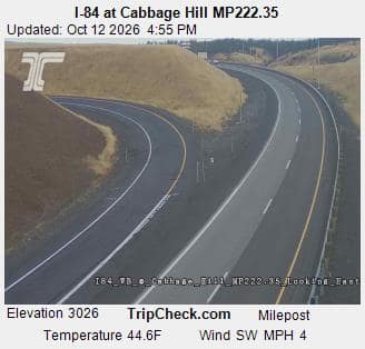 I-84 at Cabbage Hill MP222.35