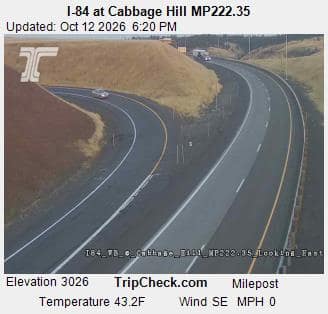 I-84 at Cabbage Hill MP222.35
