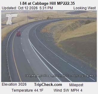 I-84 at Cabbage Hill MP222.35
