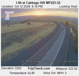 I-84 at Cabbage Hill MP223.52