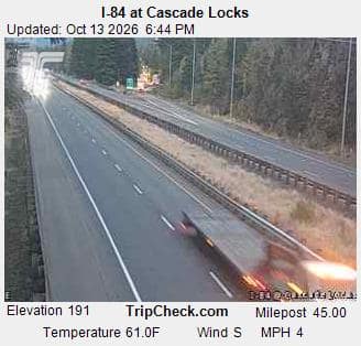 I-84 at Cascade Locks