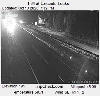 I-84 at Cascade Locks