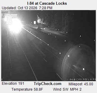 I-84 at Cascade Locks