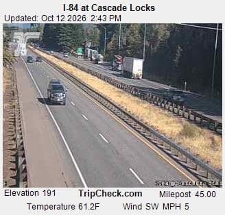 I-84 at Cascade Locks