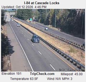 I-84 at Cascade Locks