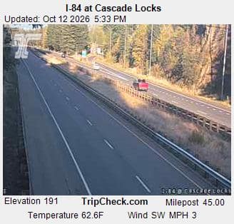 I-84 at Cascade Locks