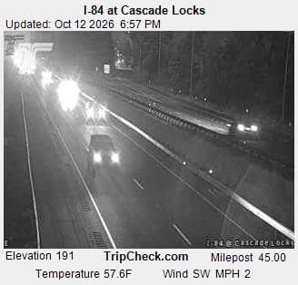 I-84 at Cascade Locks