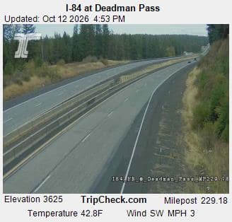 I-84 at Deadman Pass