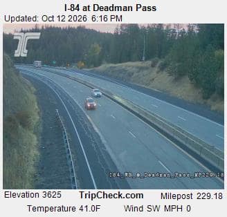 I-84 at Deadman Pass