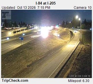 I-84 at I-205