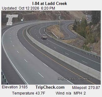 I-84 at Ladd Creek