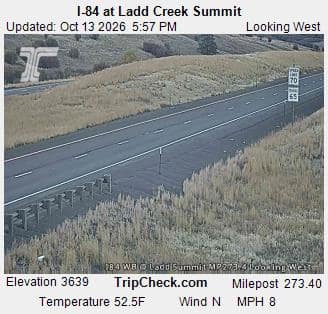 I-84 at Ladd Creek Summit
