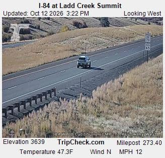 I-84 at Ladd Creek Summit